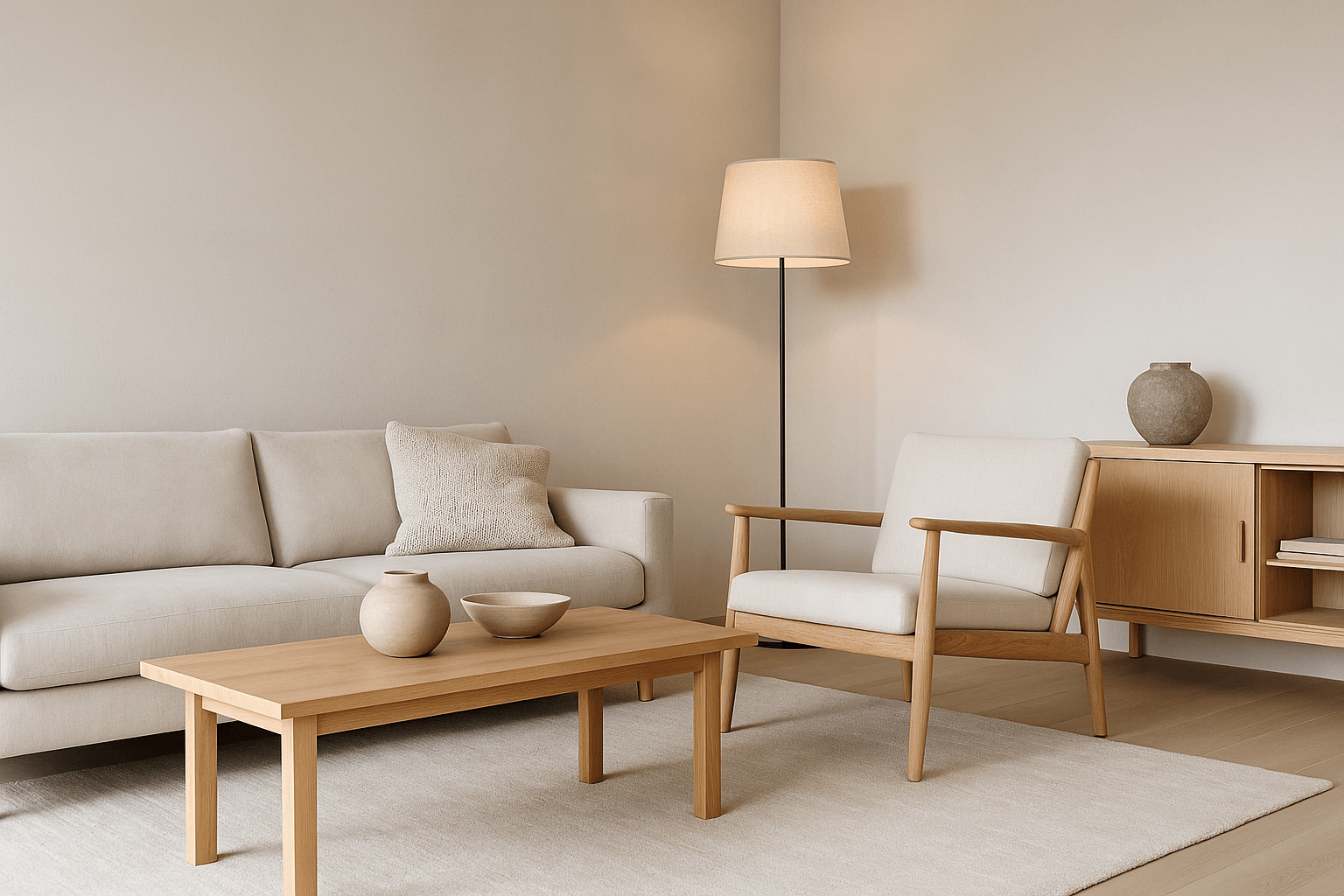 How to Design a Minimalist Living Room That Feels Warm, Not Empty