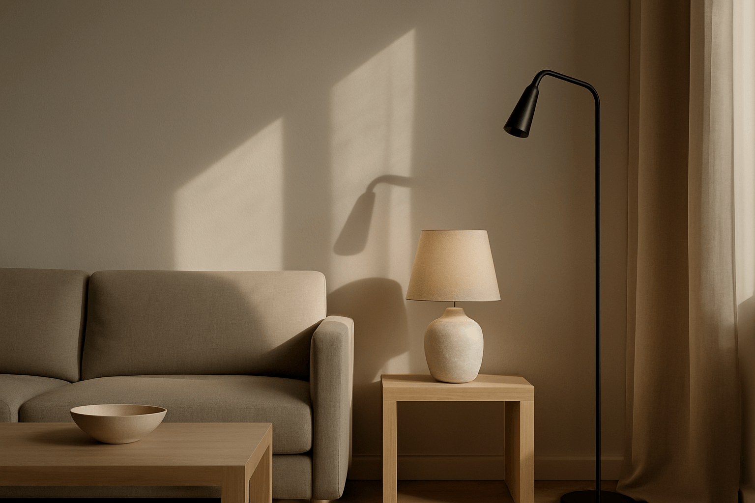 Designing with Light and Shadow: The Minimalist Approach to Atmosphere