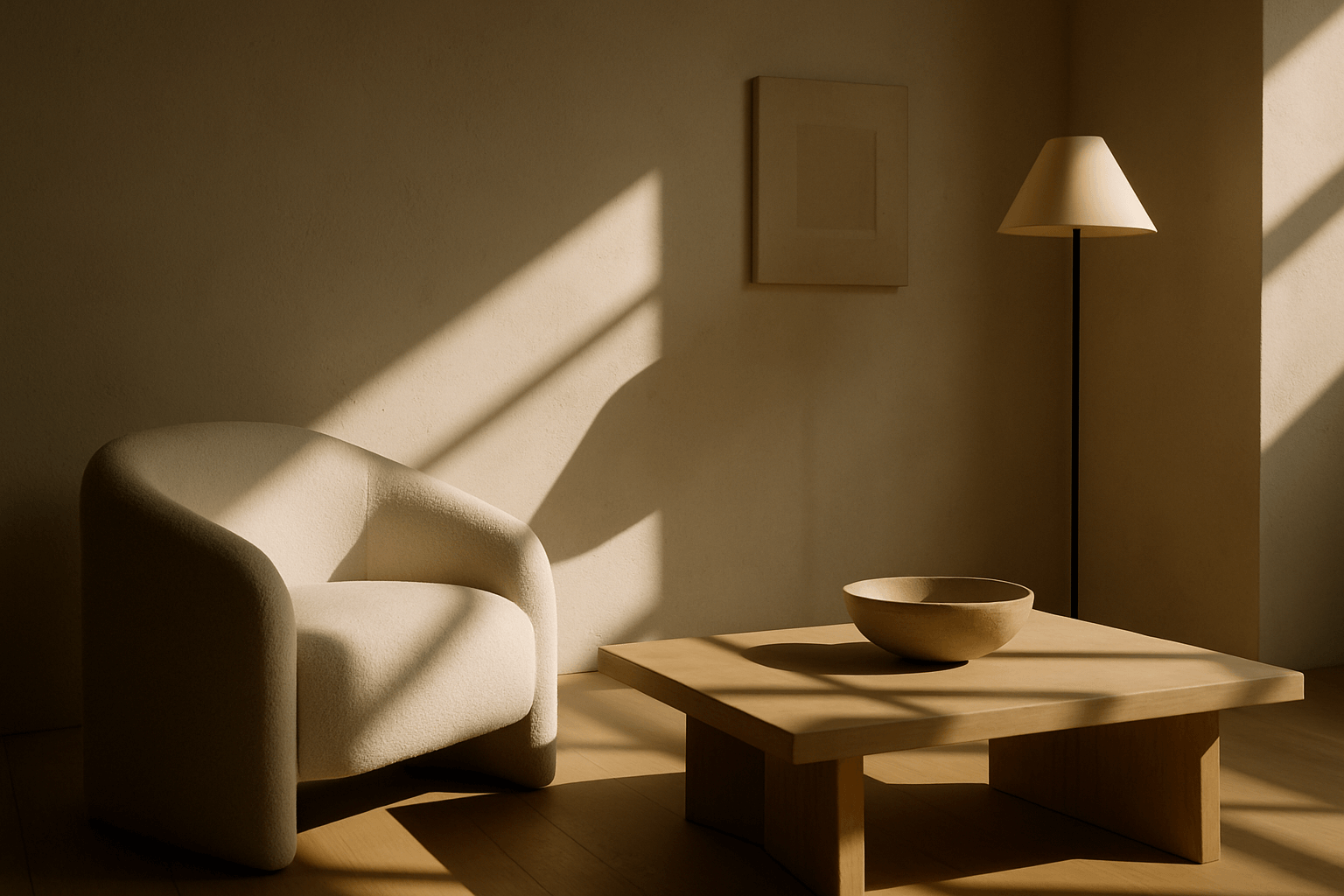 Light and Shadow: The Silent Designers in a Minimalist Home