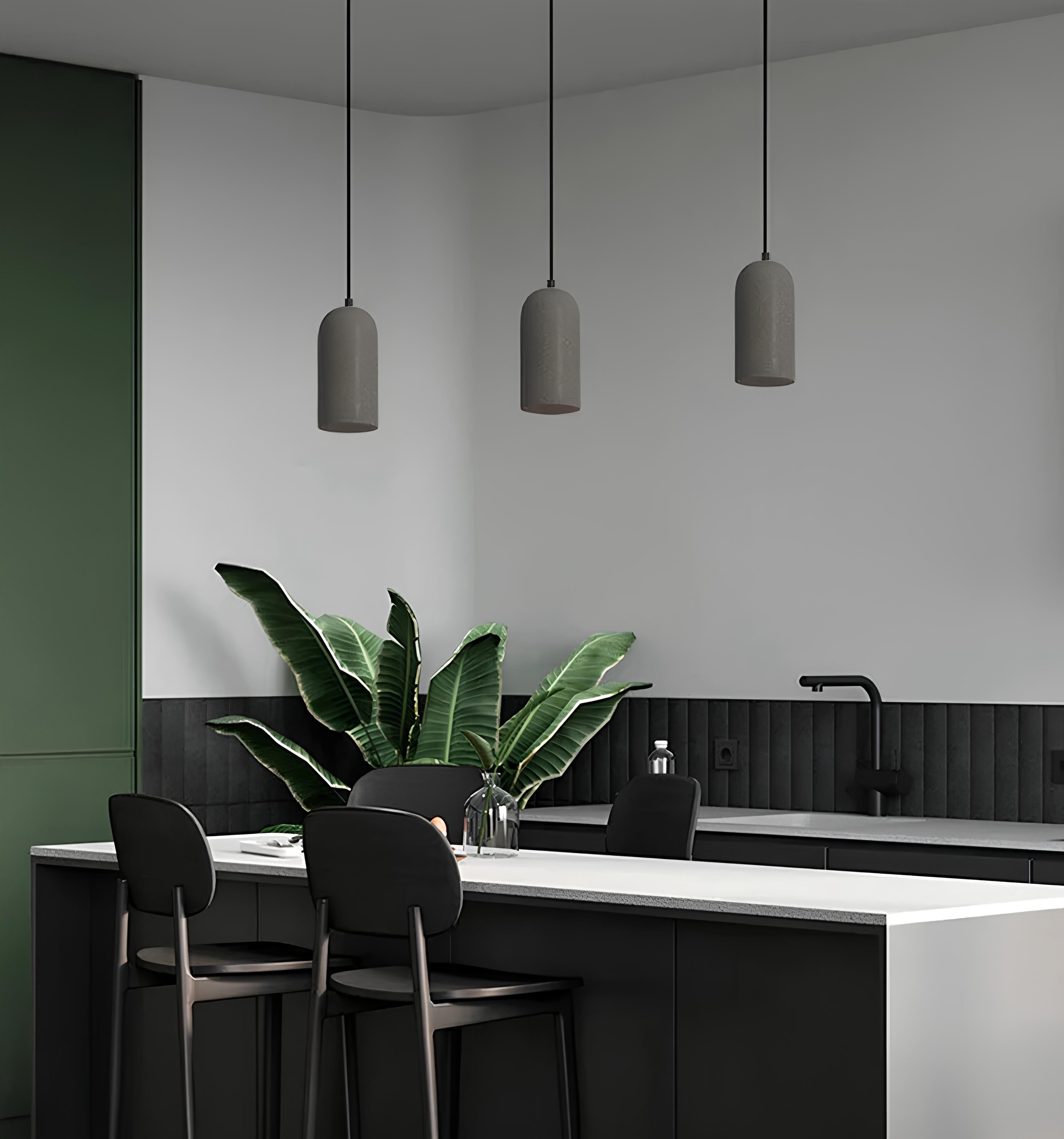 Cavo Pendant – Minimal Cement Light - TheMinimalObject
