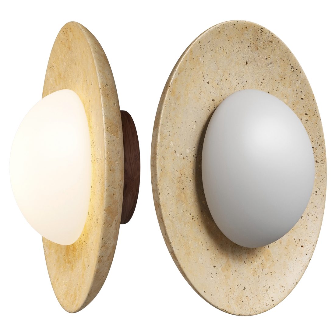 Hōl Ceiling Light – Wabi Sabi Stone-Inspired Fixture - TheMinimalObject