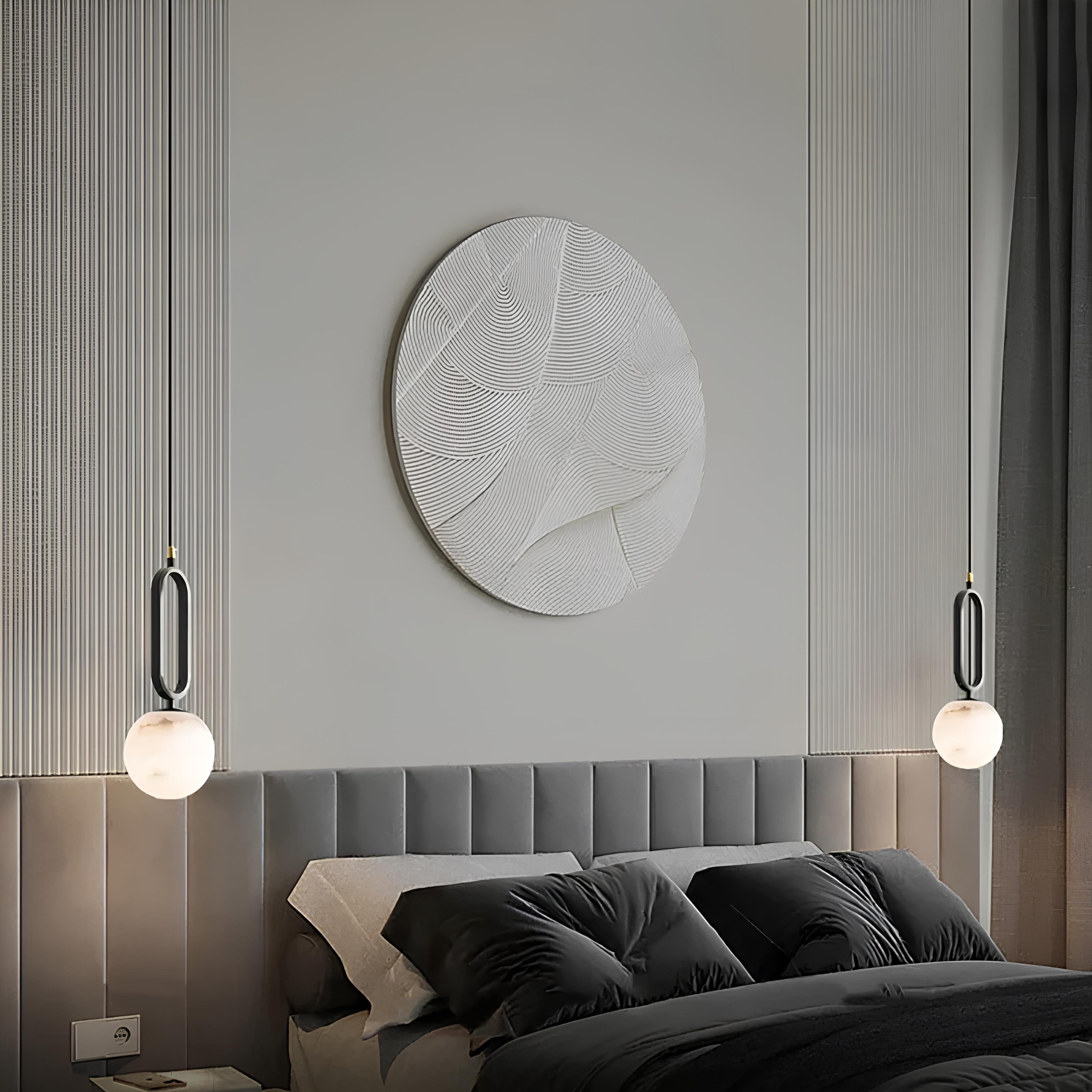 Kori Alabaster Minimal Pendant Light - TheMinimalObject