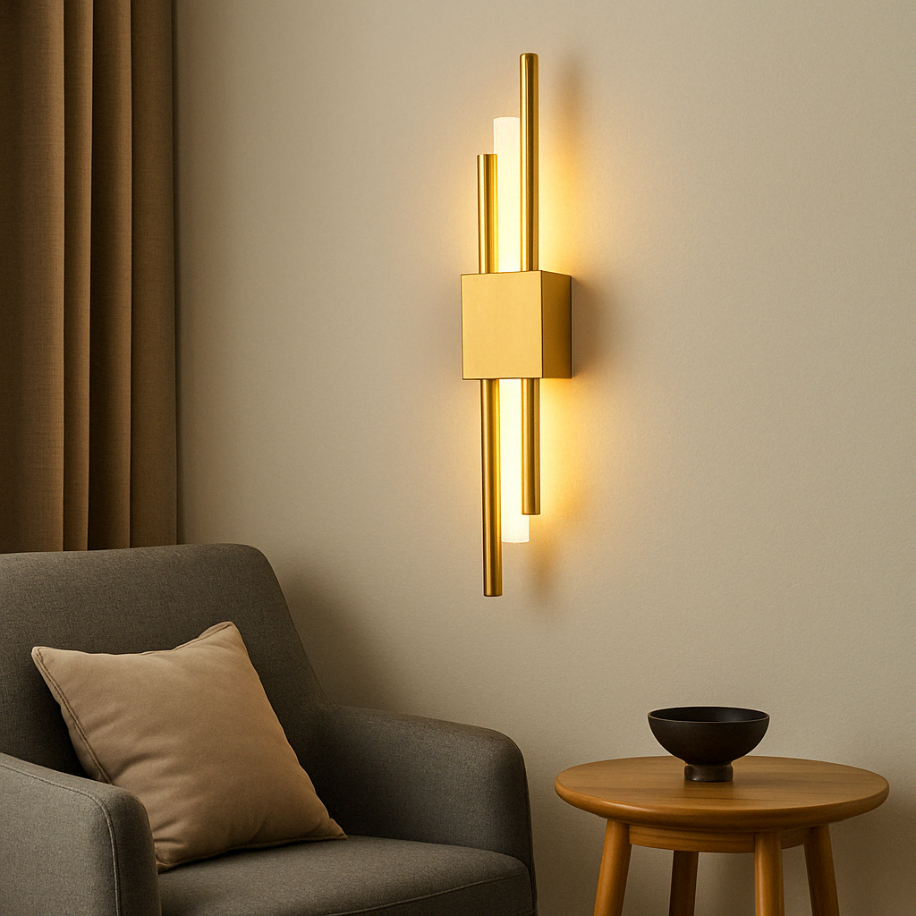 Modern indoor strip wall lamp