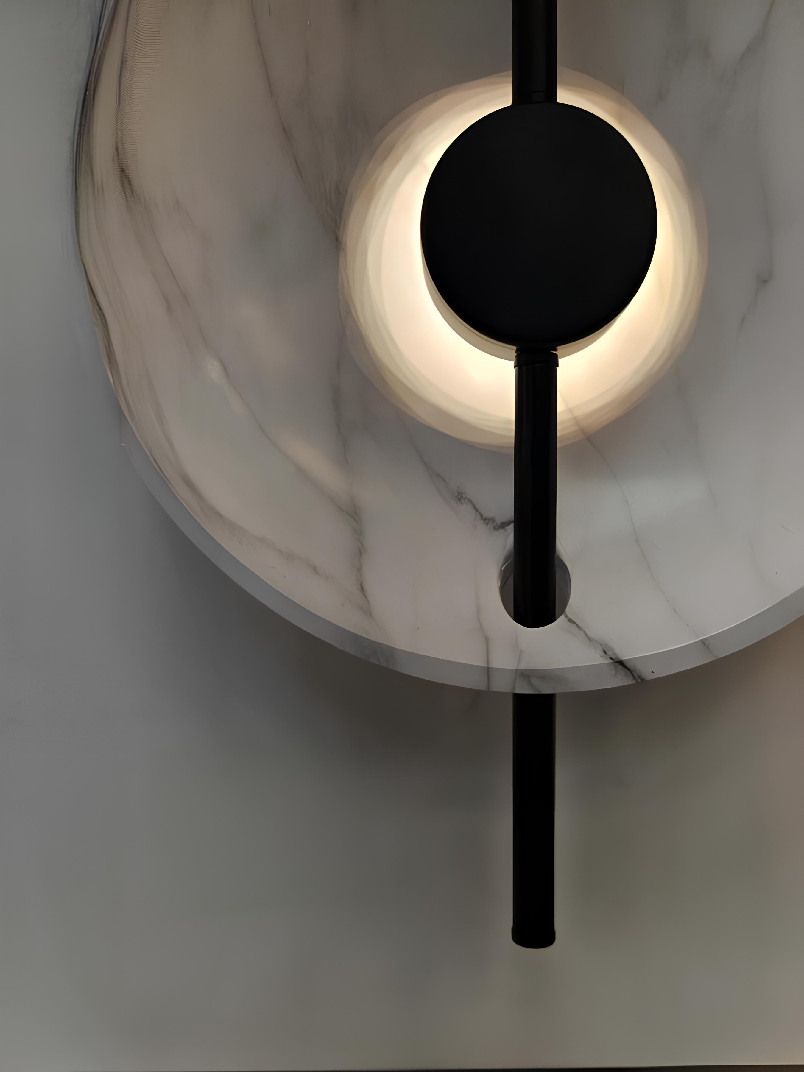 Nordic Contemporary White Resin Wall Lighting