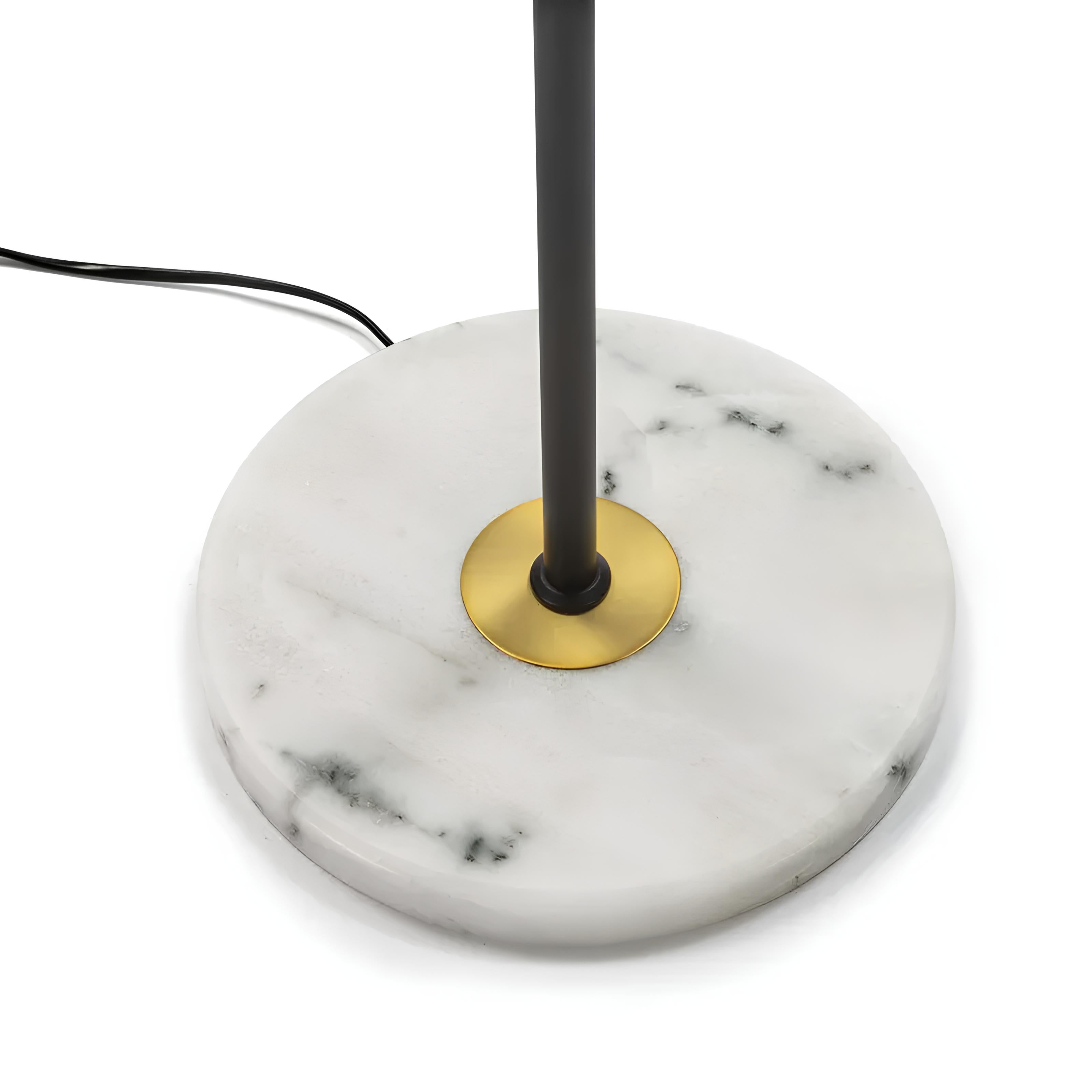 Sol Floor Lamp – Glass Multi Globe with Marble Base - TheMinimalObject