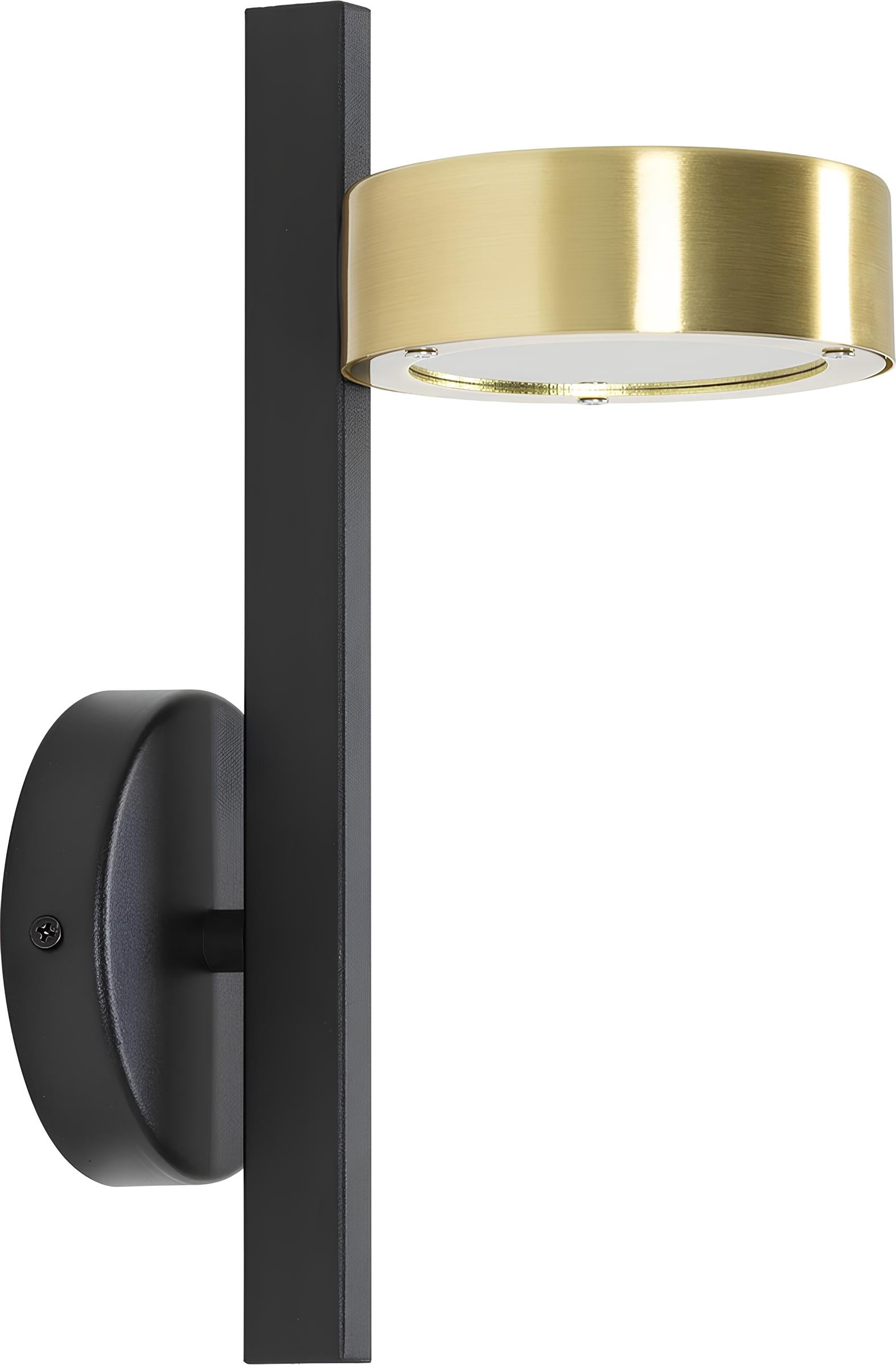 Sleek Metal Wall Light with Cylindrical Design