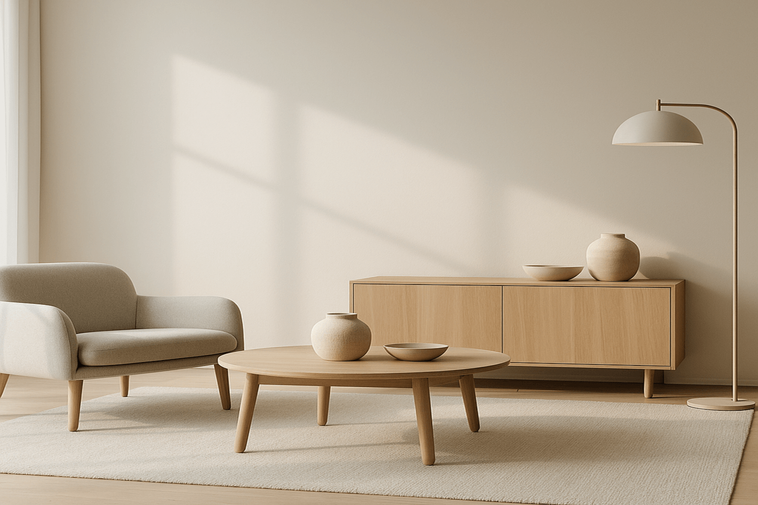 Designing with Light: How Natural and Artificial Light Shape a Minimalist Space