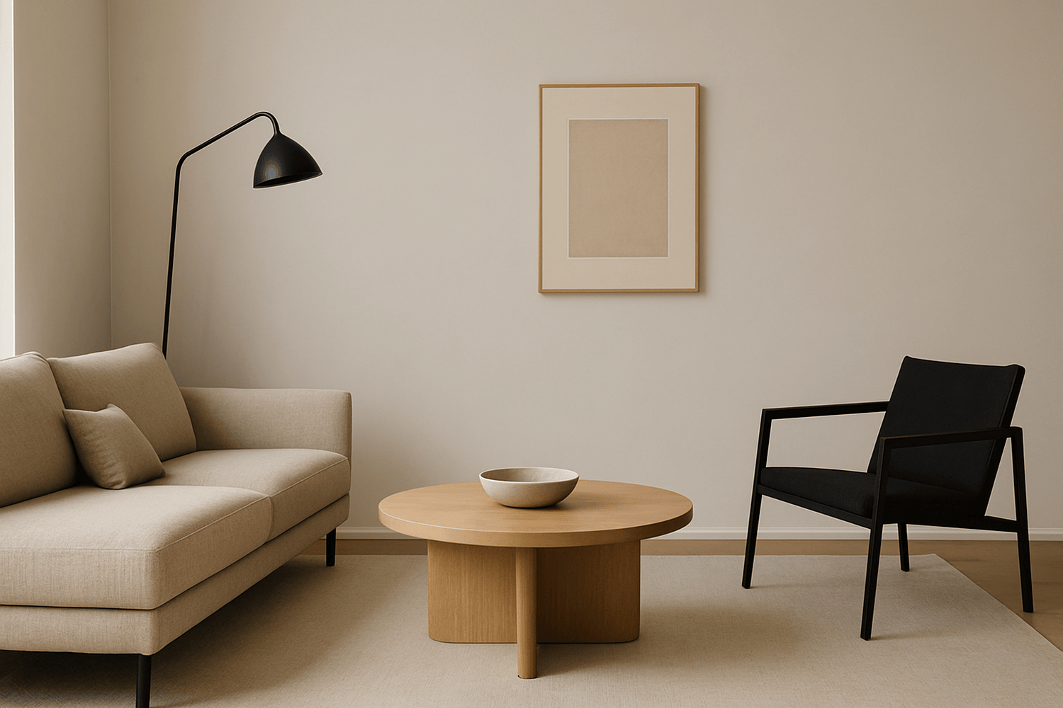 Balancing a Minimalist Room: The Subtle Art of Visual Weight