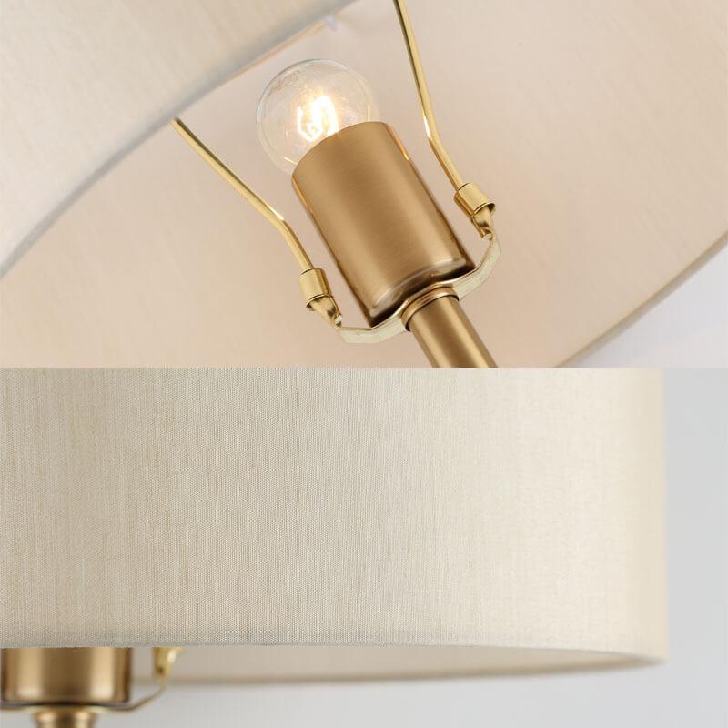 Modern designer lamp with neutral white LED light
