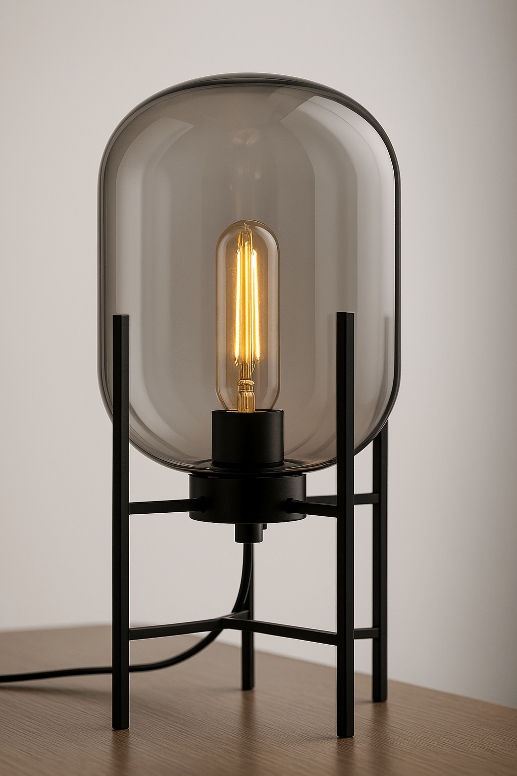 quadpod table lamp minimal modern