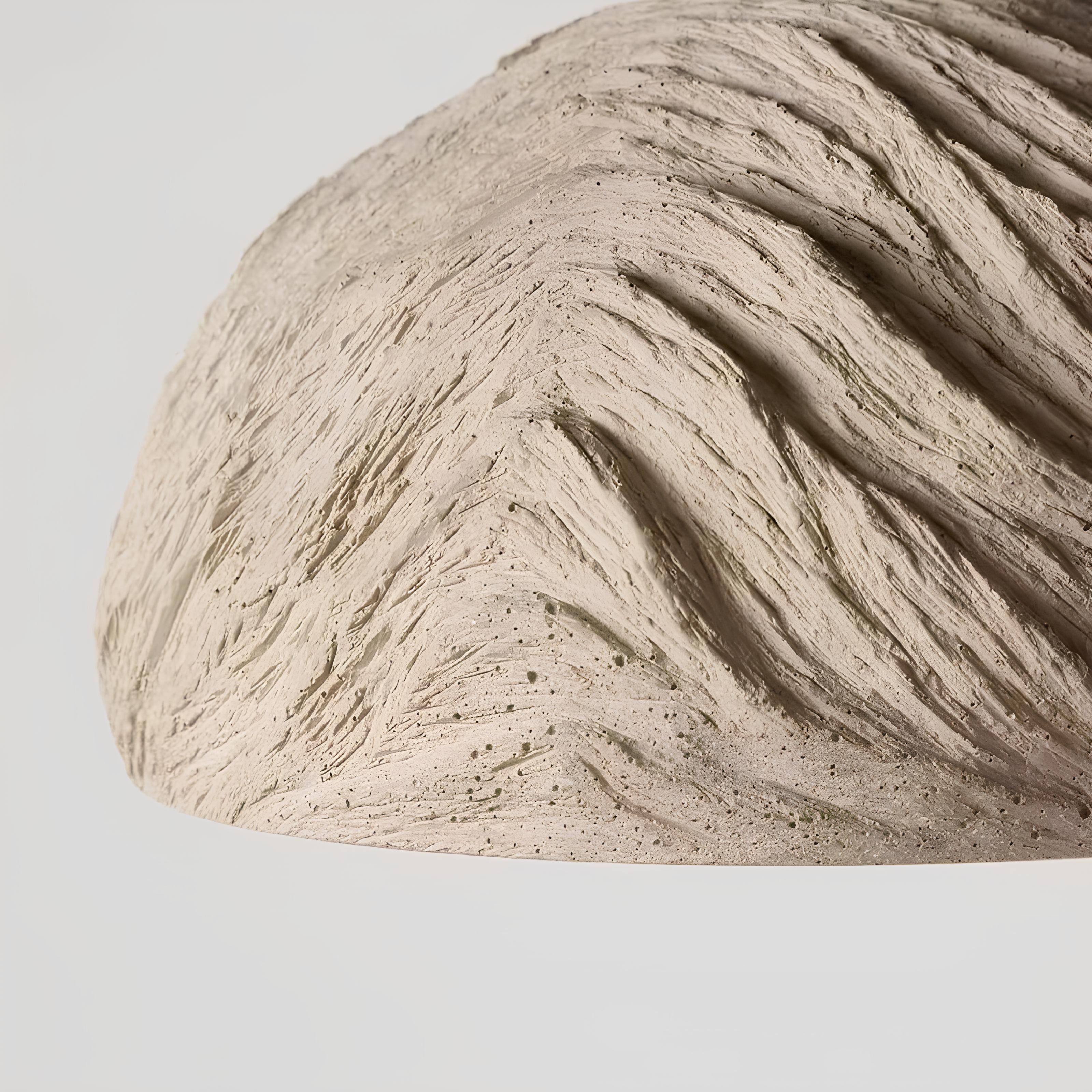 Nara Wood & Cement Pendant Light - TheMinimalObject