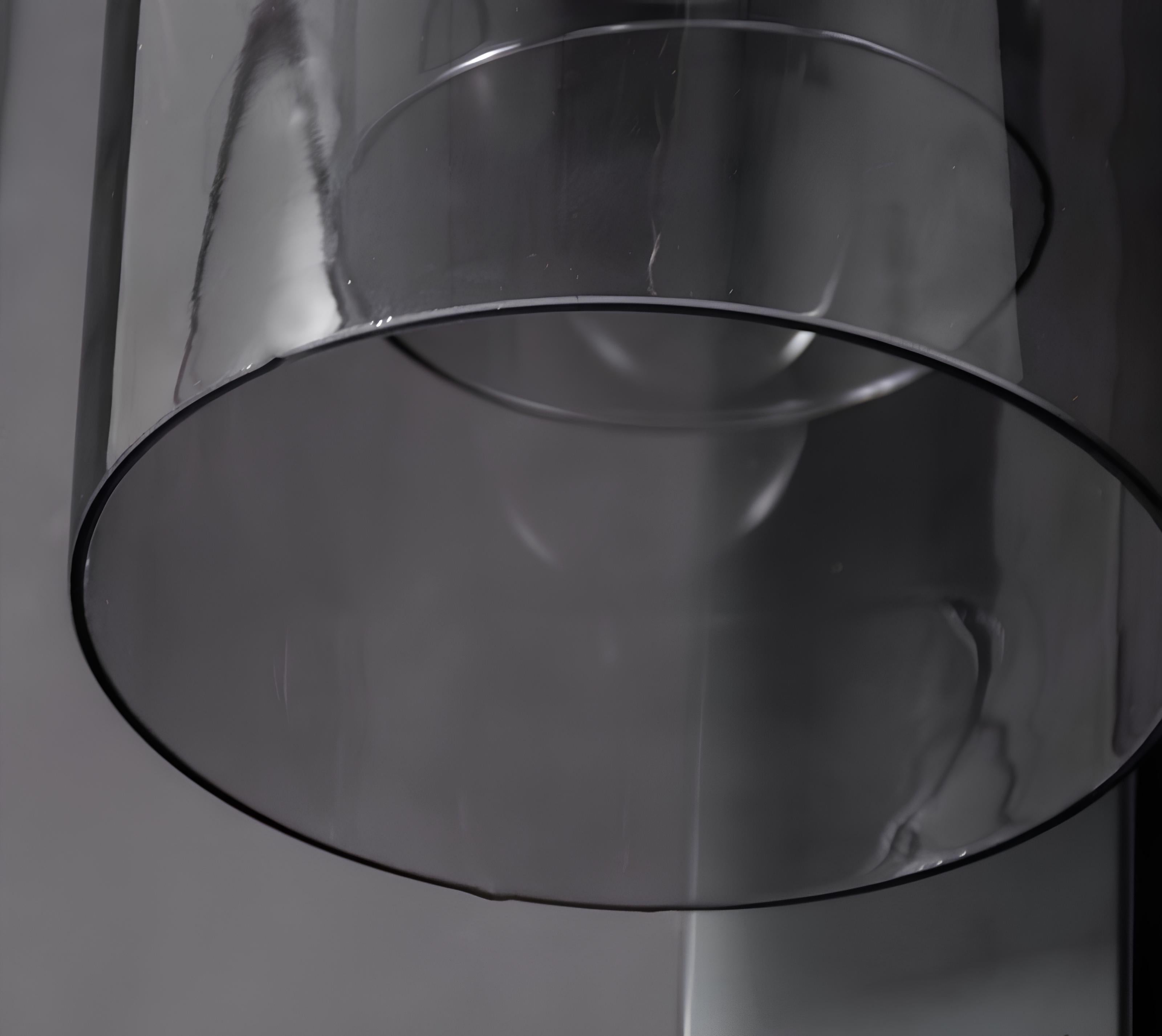 Oro Wall Lamp – Black Smoke Glass - TheMinimalObject