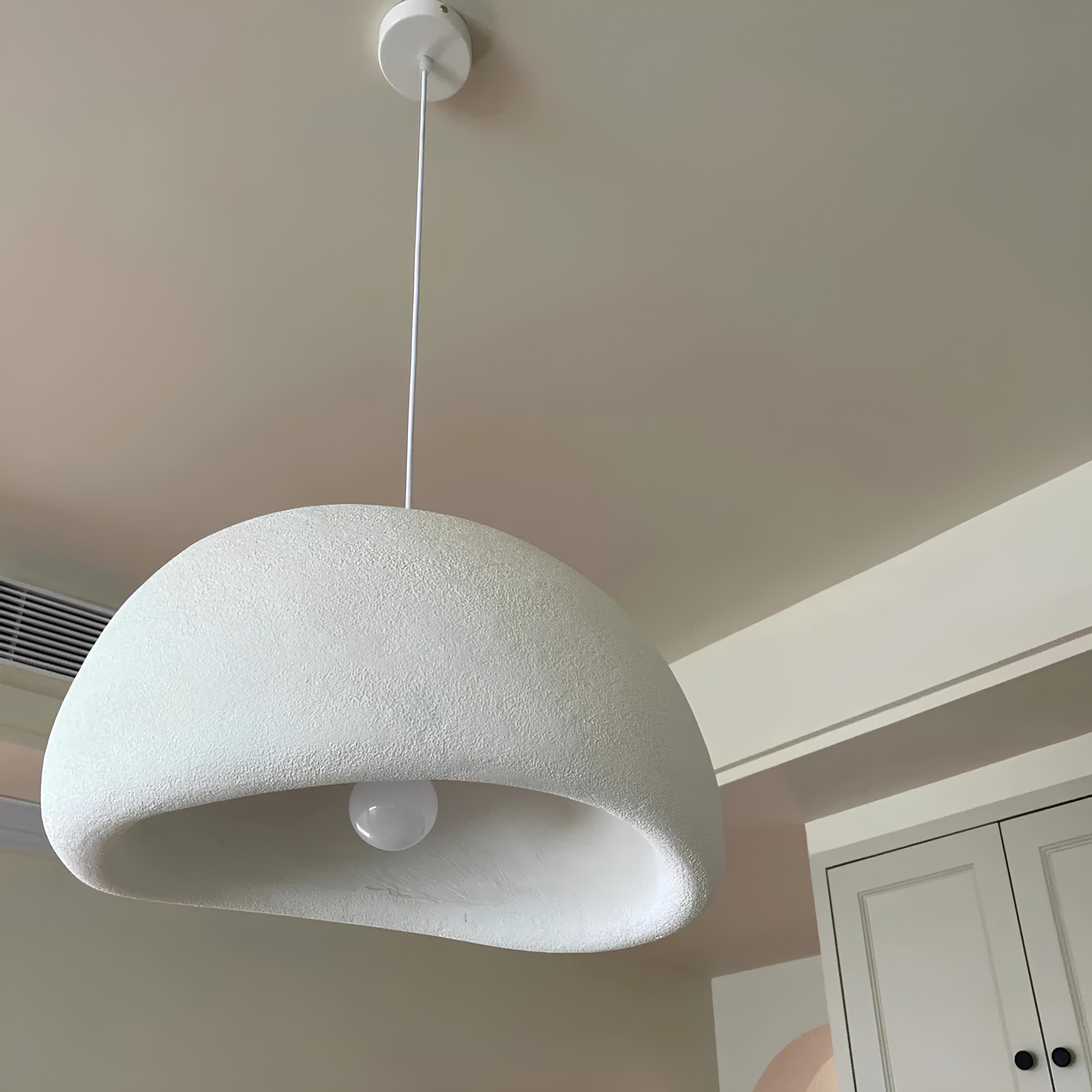 Hikari Pendant Light – Japandi Sculptural Shade