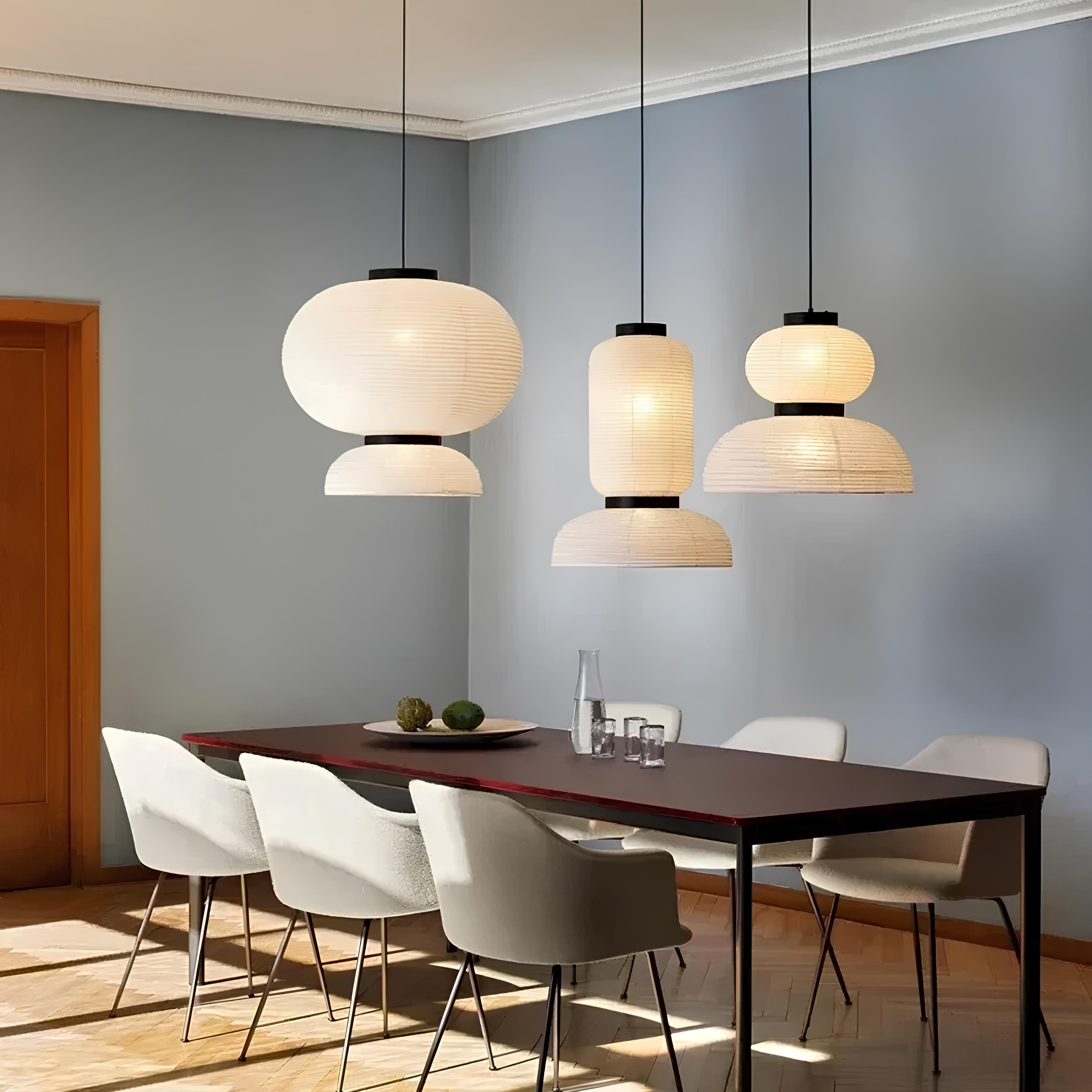 Sakai Wabi-Sabi Paper Pendant Light Set (3 Pieces) - TheMinimalObject